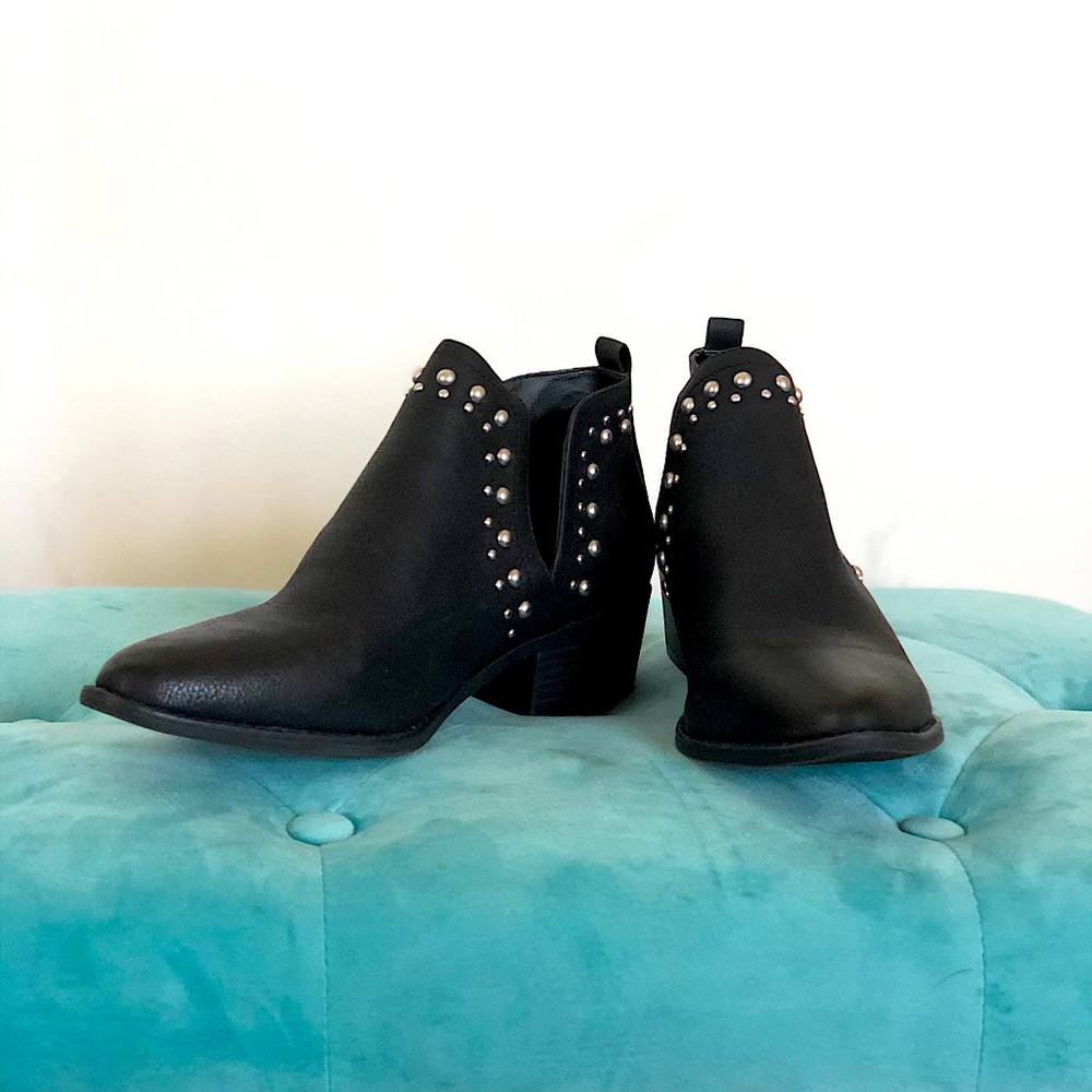 Madden Girl Studded Boots Booties